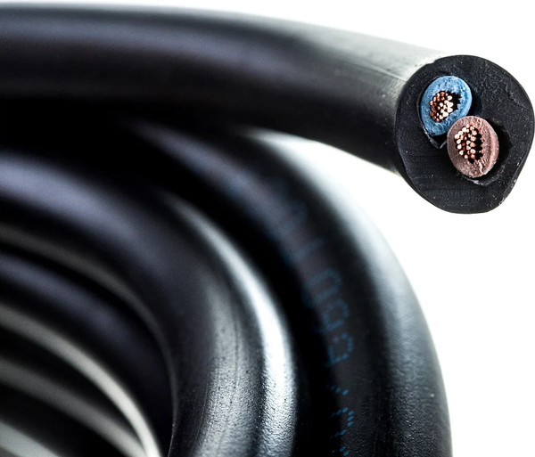 Изображение товара Провод силовой Rexant 01-8033-5 (5м, черный)