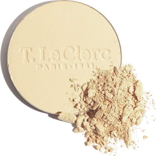 Изображение товара Пудра компактная T.LeClerc Dermophilic Pressed Powder тон 02 Banane (9г)