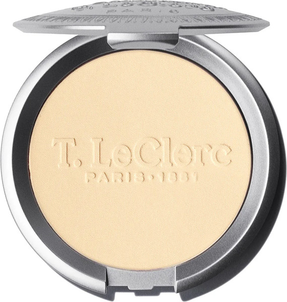 Изображение товара Пудра компактная T.LeClerc Dermophilic Pressed Powder тон 02 Banane (9г)