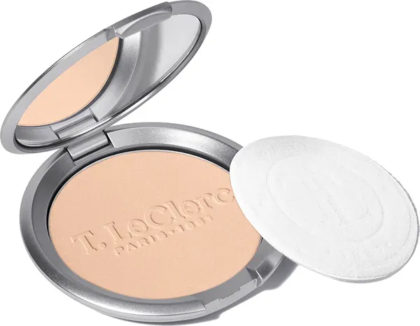 Изображение товара Пудра компактная T.LeClerc Dermophilic Pressed Powder тон 06 Sable (9г)