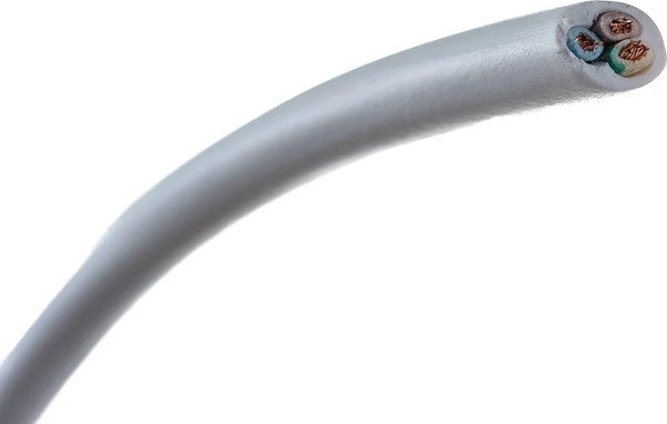 Изображение товара Провод силовой Rexant 01-8042-5 (5м, белый)