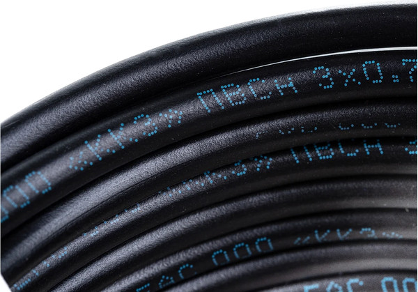 Изображение товара Провод силовой Rexant 01-8043-10 (10м, черный)