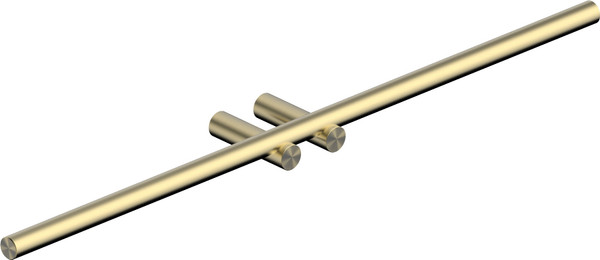 Изображение товара Держатель для полотенца Abber Osten 316 AA1855BG (брашированное светлое золото)