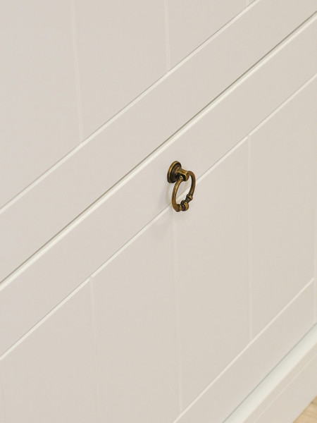 Изображение товара Тумба для обуви Dipriz Индра 3дв. / Д.15017.1 (белый)