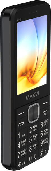 Изображение товара Мобильный телефон Maxvi K28 (черный)