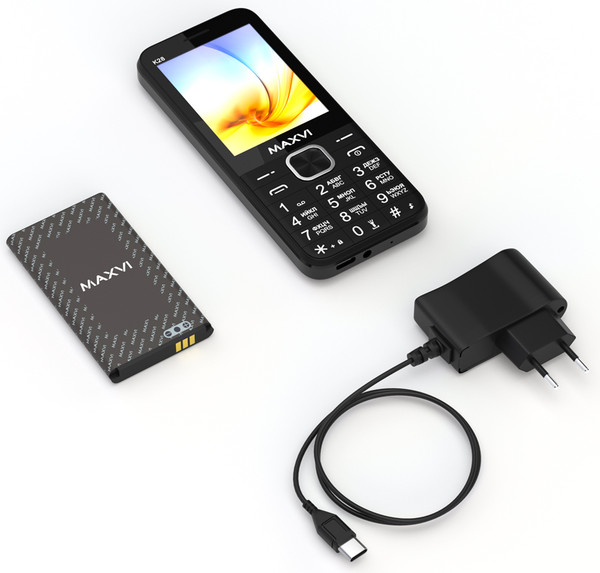 Изображение товара Мобильный телефон Maxvi K28 (черный)