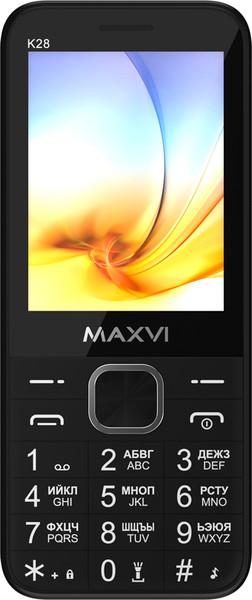 Изображение товара Мобильный телефон Maxvi K28 (черный)