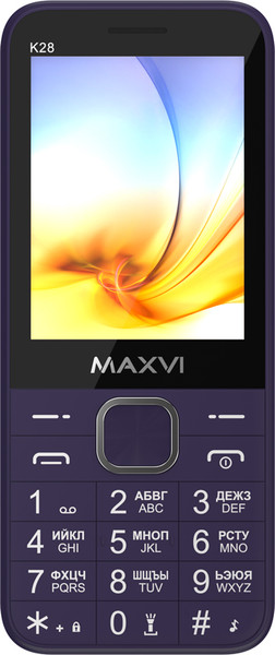Изображение товара Мобильный телефон Maxvi K28 (фиолетовый)