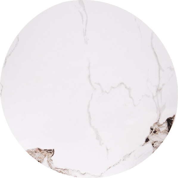 Изображение товара Комплект журнальных столиков Halmar Magneta (белый мрамор/черный)