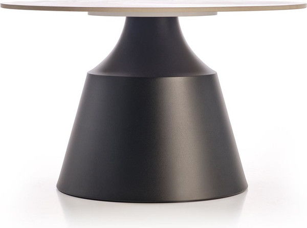 Изображение товара Комплект журнальных столиков Halmar Magneta (белый мрамор/черный)