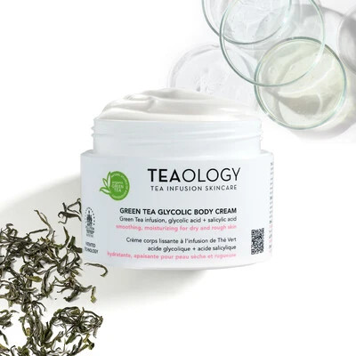 Изображение товара Крем для тела Teaology Green Tea Glycolic разглаживающий (260мл)