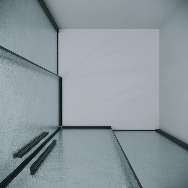 Изображение товара Душевой уголок Grossman Galaxy 120х80х195 / 300.K33.01.12R80L.21.02 (черный матовый/стекло шиншилла)