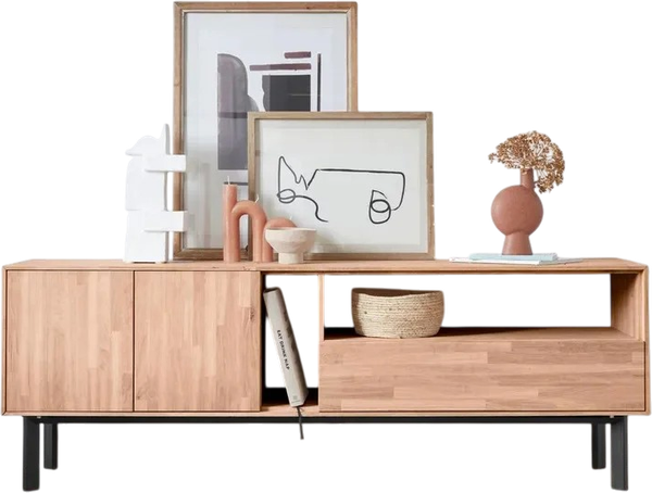 Изображение товара Тумба Dipriz Viby 2 дв. 1 ящ. / Д.50174.1 (дуб/белесый дуб)