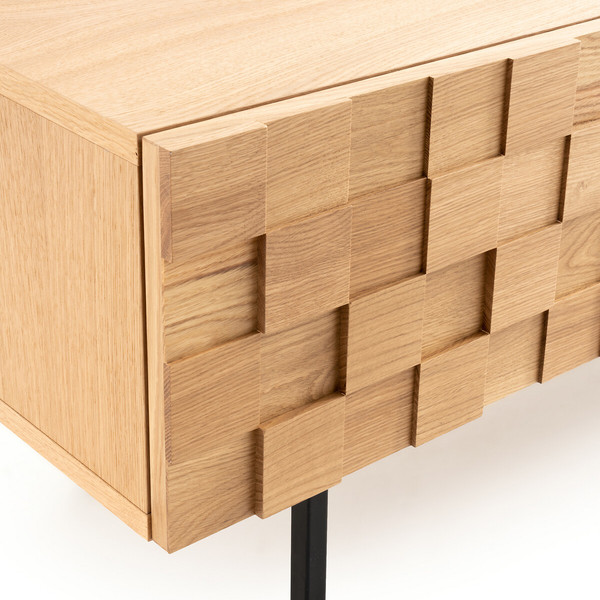 Изображение товара Тумба Dipriz Lored 1067 2 двери / Д.50200.1 (дуб/лак)