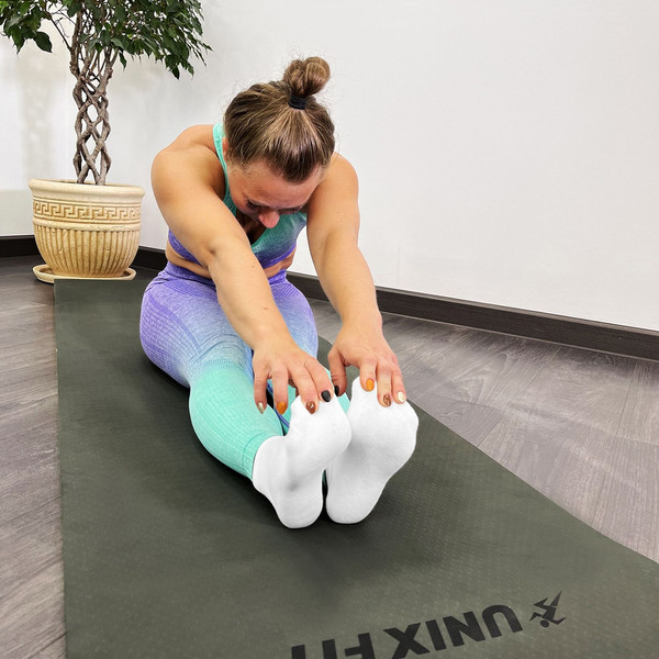 Изображение товара Коврик для йоги и фитнеса UNIX Fit YMU6MMGN (зеленый)