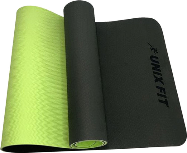 Изображение товара Коврик для йоги и фитнеса UNIX Fit YMU6MMGN (зеленый)