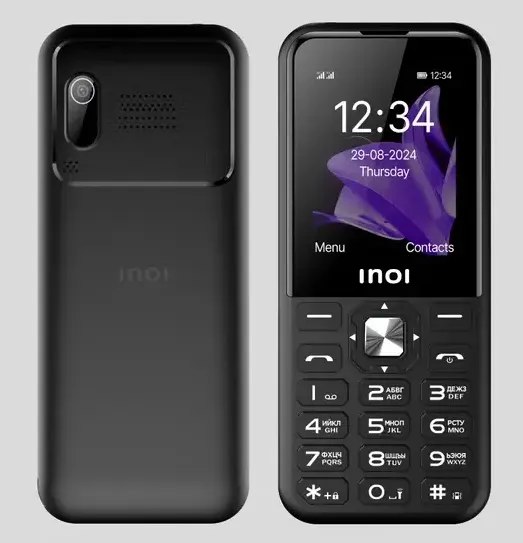 Изображение товара Мобильный телефон Inoi 340 PowerHub 4G (черный)