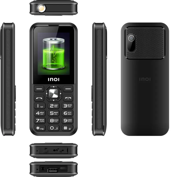 Изображение товара Мобильный телефон Inoi 340 PowerHub 4G (черный)