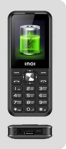 Изображение товара Мобильный телефон Inoi 340 PowerHub 4G (черный)