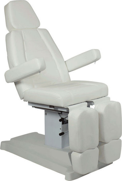 Изображение товара Косметологическое кресло Элеганс Сириус-08 (белый, регулировка высоты с помощью электромотора)