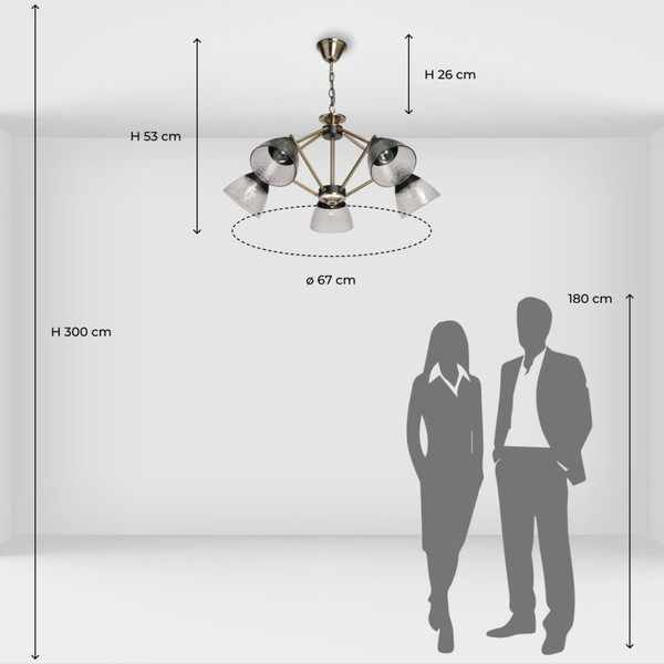 Изображение товара Люстра De City Dela 635011705
