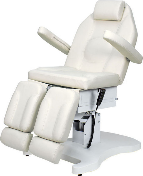 Изображение товара Косметологическое кресло Элеганс Оникс-03 (белый, регулировка высоты, угла наклона спинки и сиденья)