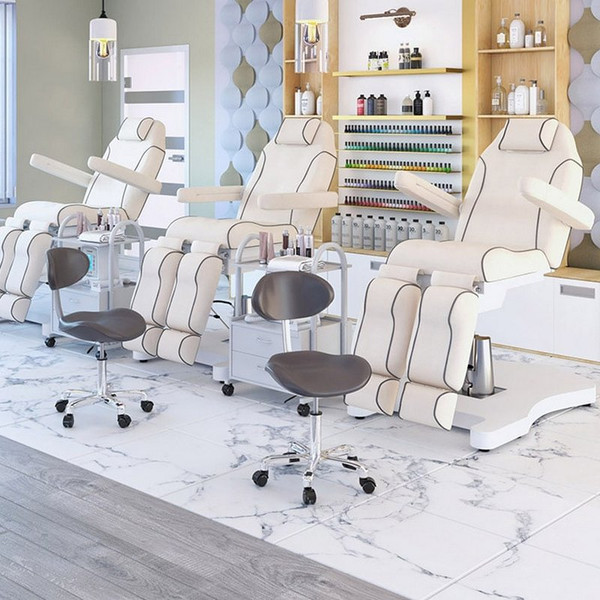 Изображение товара Косметологическое кресло Элеганс Шарм (белый, регулировка высоты, угла наклона спинки и сиденья)