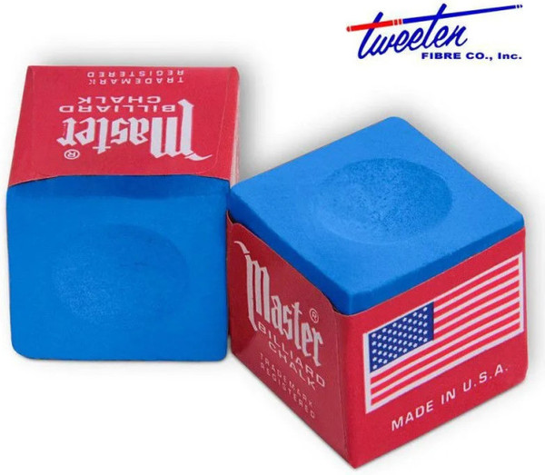 Изображение товара Мел для бильярда Tweeten Master 13662 (синий)
