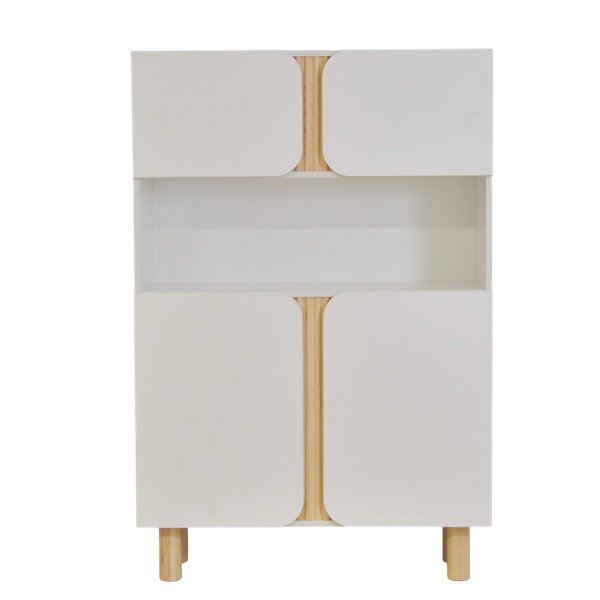 Изображение товара Шкаф Dipriz Ola 2 дв. + 2 дв. / Д.70039.1 (белый)