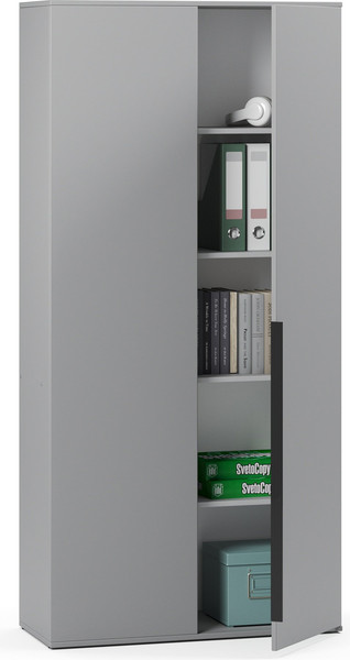 Изображение товара Шкаф Soma Пятиуровневый закрытый ШК5.4 (серый)