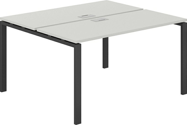 Изображение товара Комплект письменных столов Norden 120х123.8х75 / SG.241.SH.63.AN (антрацит/серый бархат)