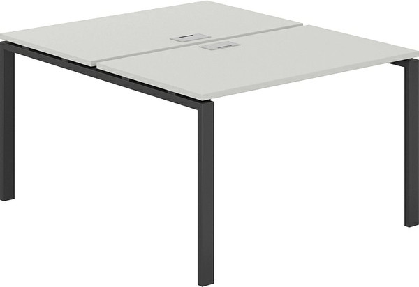 Изображение товара Комплект письменных столов Norden 120х143.8х75 / SG.244.SH.63.AN (антрацит/серый бархат)