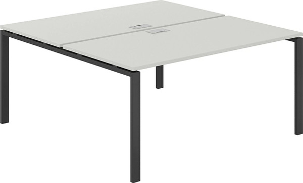 Изображение товара Комплект письменных столов Norden 160х163.8х75 / SG.249.SH.63.AN (антрацит/серый бархат)