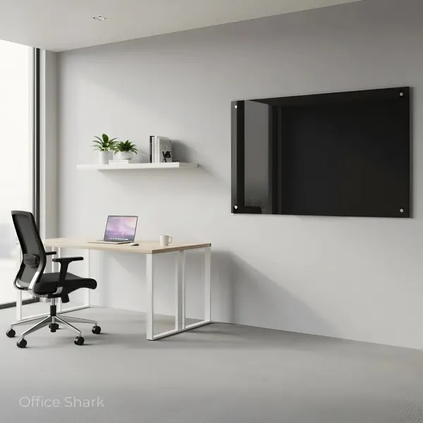 Изображение товара Магнитно-маркерная доска Office Shark GLB стеклянная (90x120, черный)