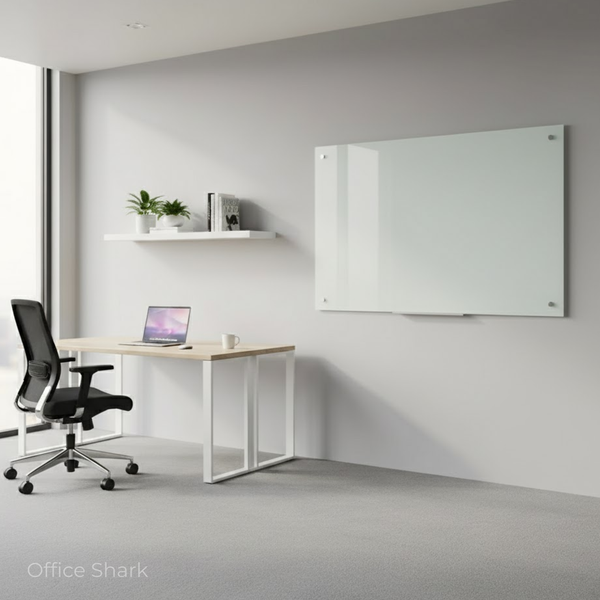 Изображение товара Магнитно-маркерная доска Office Shark GLB стеклянная (60x90, белый)