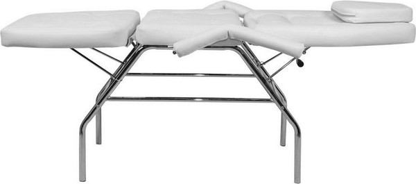 Изображение товара Косметологическое кресло Элеганс Релакс Стандарт (белый/хром)