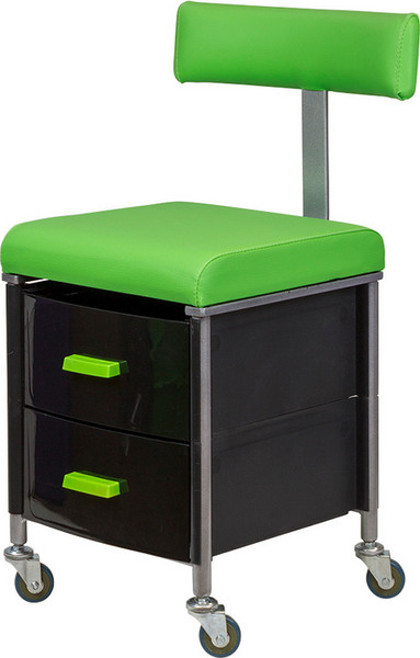 Изображение товара Стул мастера Элеганс Джерси Плюс со спинкой (салатовый)