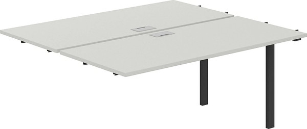 Изображение товара Комплект столов модульных Norden 320х143.8х75 / SG.216.SH.63.AN (антрацит/серый бархат)