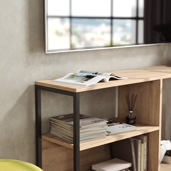Изображение товара Тумба Mio Tesoro Codi Loft (дуб сонома/черный)