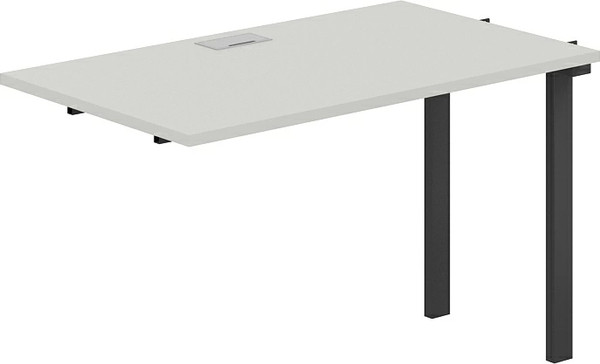 Изображение товара Стол модульный Norden s-b-s 240х70х75 / SG.262.SH.63.AN (антрацит/серый бархат)