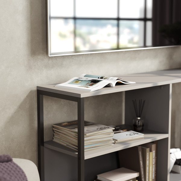Изображение товара Тумба Mio Tesoro Codi Loft (серый/черный)