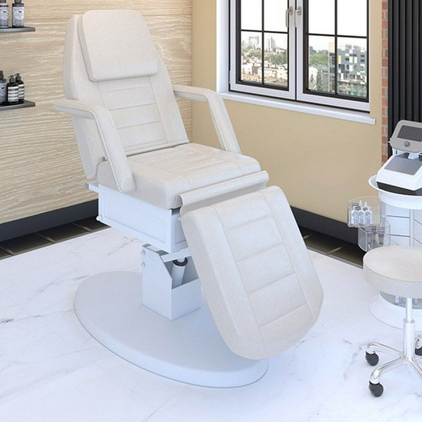 Изображение товара Косметологическое кресло Элеганс Элегия-01 (белый)