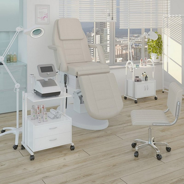 Изображение товара Косметологическое кресло Элеганс Элегия-01 (бежевый)
