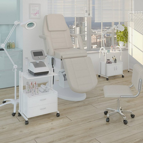 Изображение товара Косметологическое кресло Элеганс Элегия-02 (бежевый)