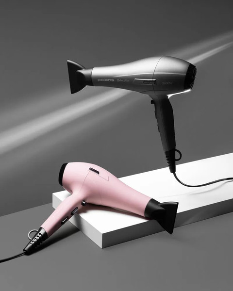 Изображение товара Профессиональный фен Polaris PHD 2600ACI (розовый)