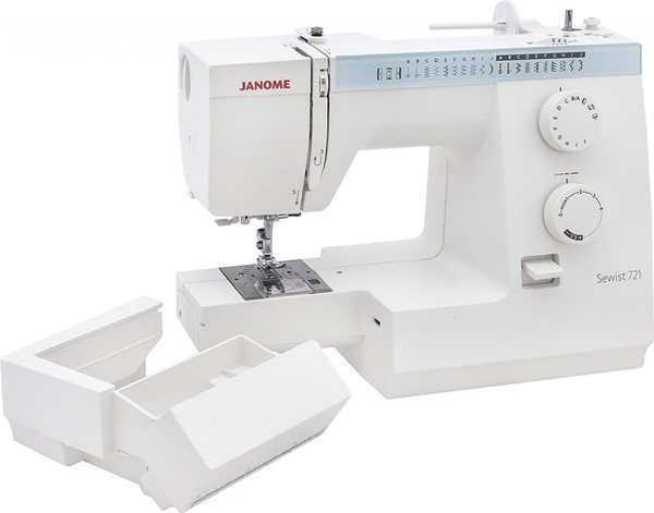 Изображение товара Швейная машина Janome Sewist 721 (белый)