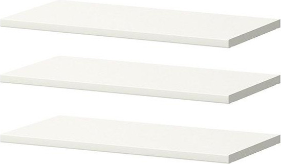 Изображение товара Комплект полок для корпусной мебели Олмеко Лючия 4-х дв. 33.01 (белый)