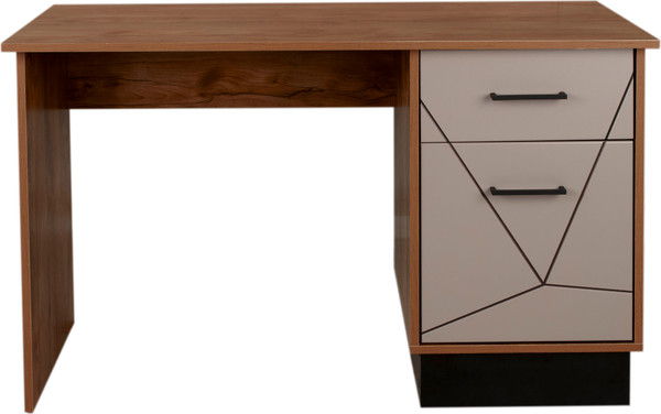 Изображение товара Письменный стол Олмеко Гамма 54.18 (таксония/черный/белый/грей)