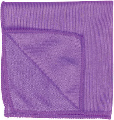 Изображение товара Салфетка хозяйственная Офисмаг для стекол, зеркал, оптики / 601260 (фиолетовый)