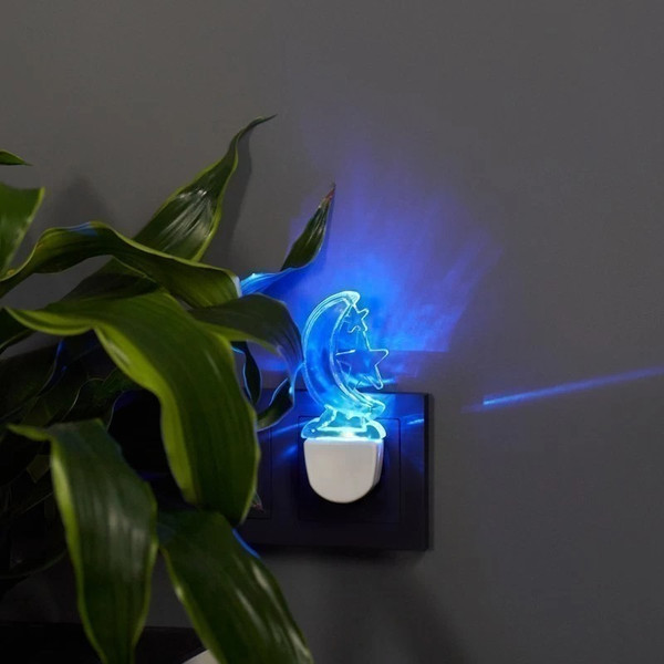 Изображение товара Комплект ночников Rexant Лунная ночь Blue / 75-0311-1 (2шт)